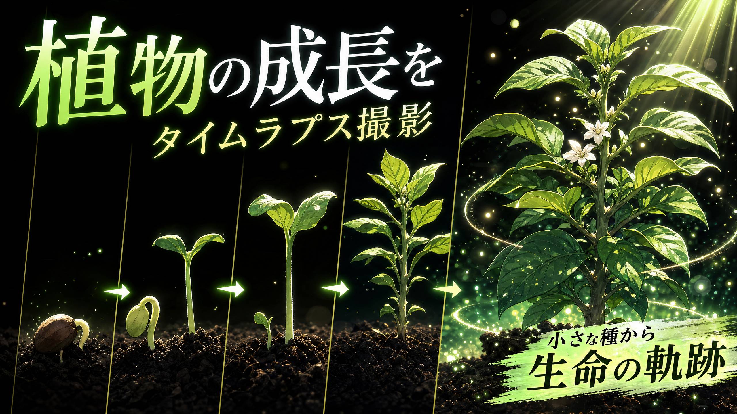 黄色仓库植物视频 - 延时摄影